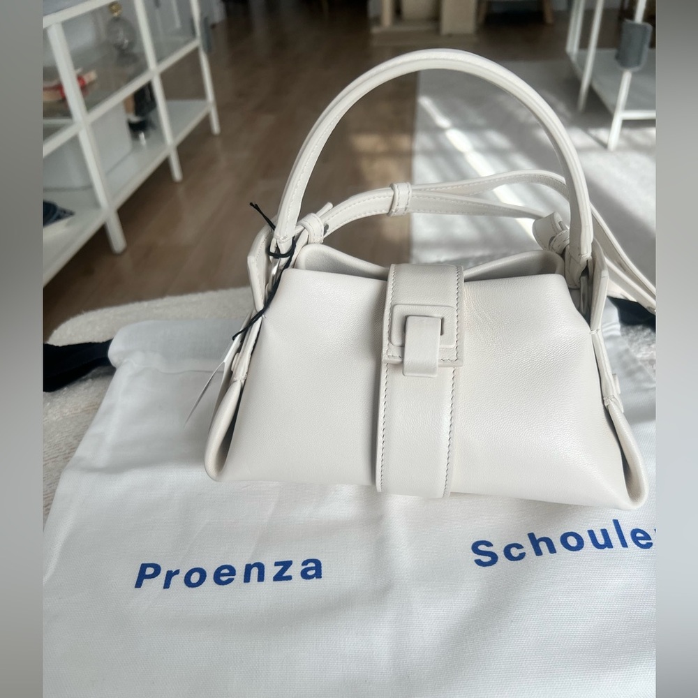 Mini Park Cross Body Bag - Cream